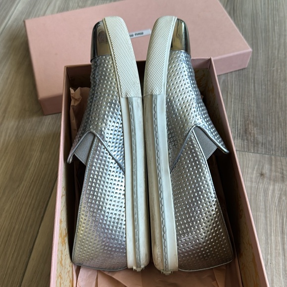 Miu Miu Calzature Donna metallic silver size 37 - Picture 7 of 8